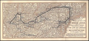 Lincoln Funeral Train Route (Apr 21 - May 3, 1865)