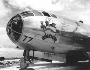 B-29 Bockscar Superfortress bomber