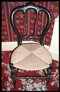Chair from Presidential Box at Ford's Theatre April 14, 1865