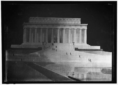 Conceptual drawing from the approved proposal for the Lincoln Memorial